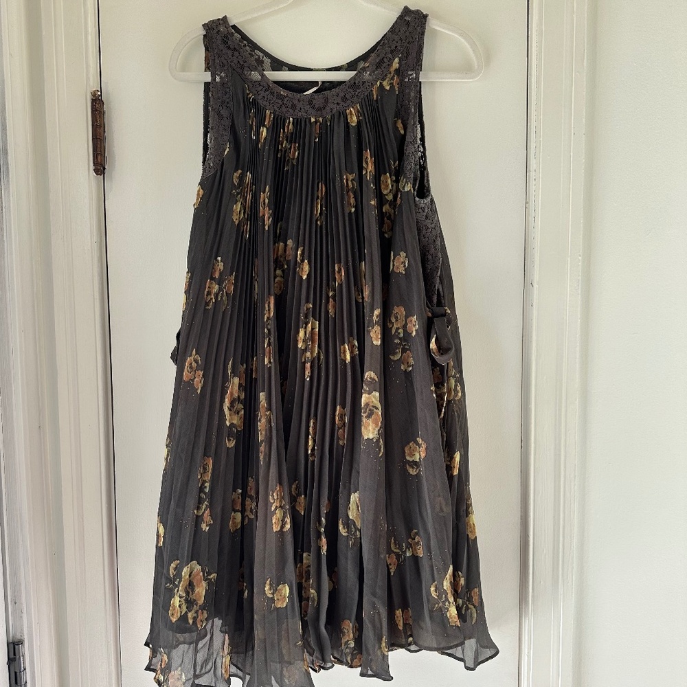 Free People Floral Mini Dress